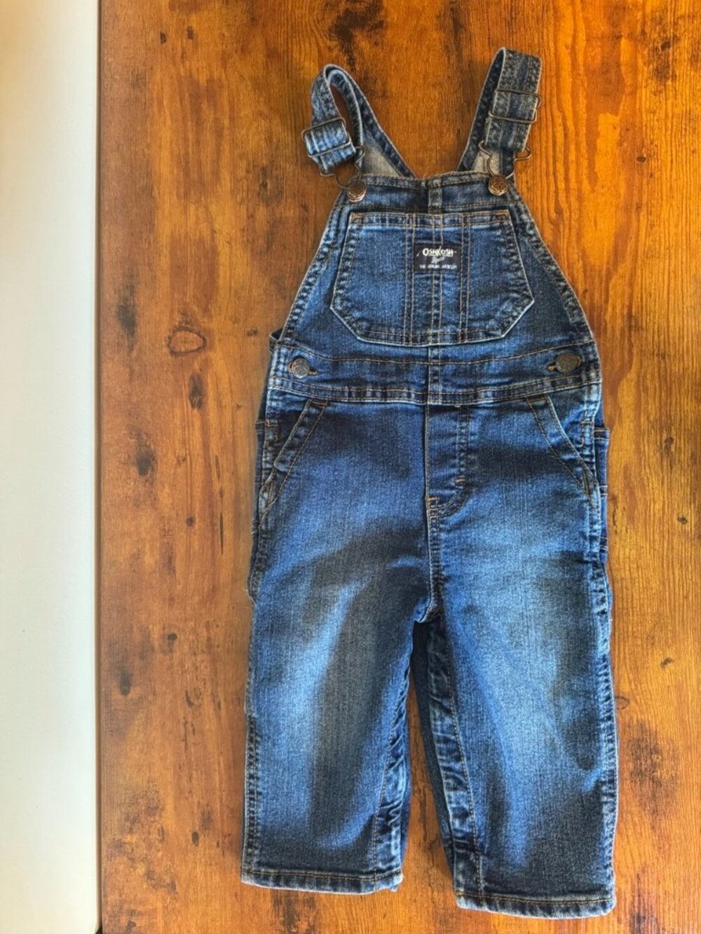 OshKosh B’gosh Baby 18M Denim Overalls / Jeans Jumper